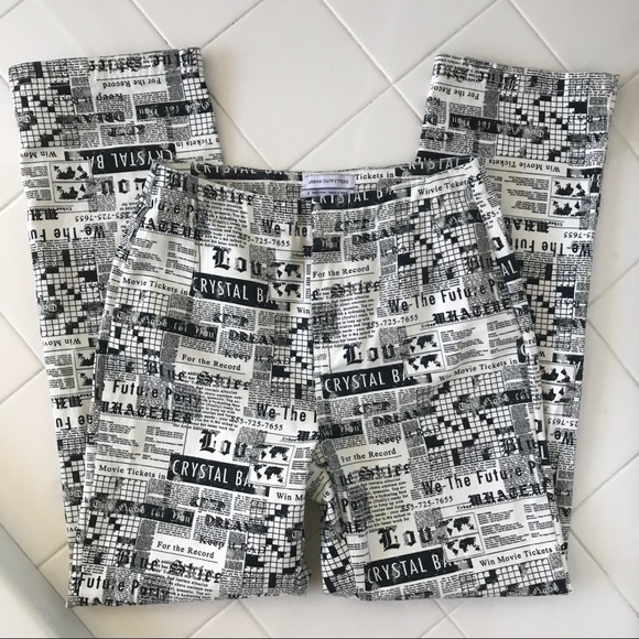 newspaper jeans
